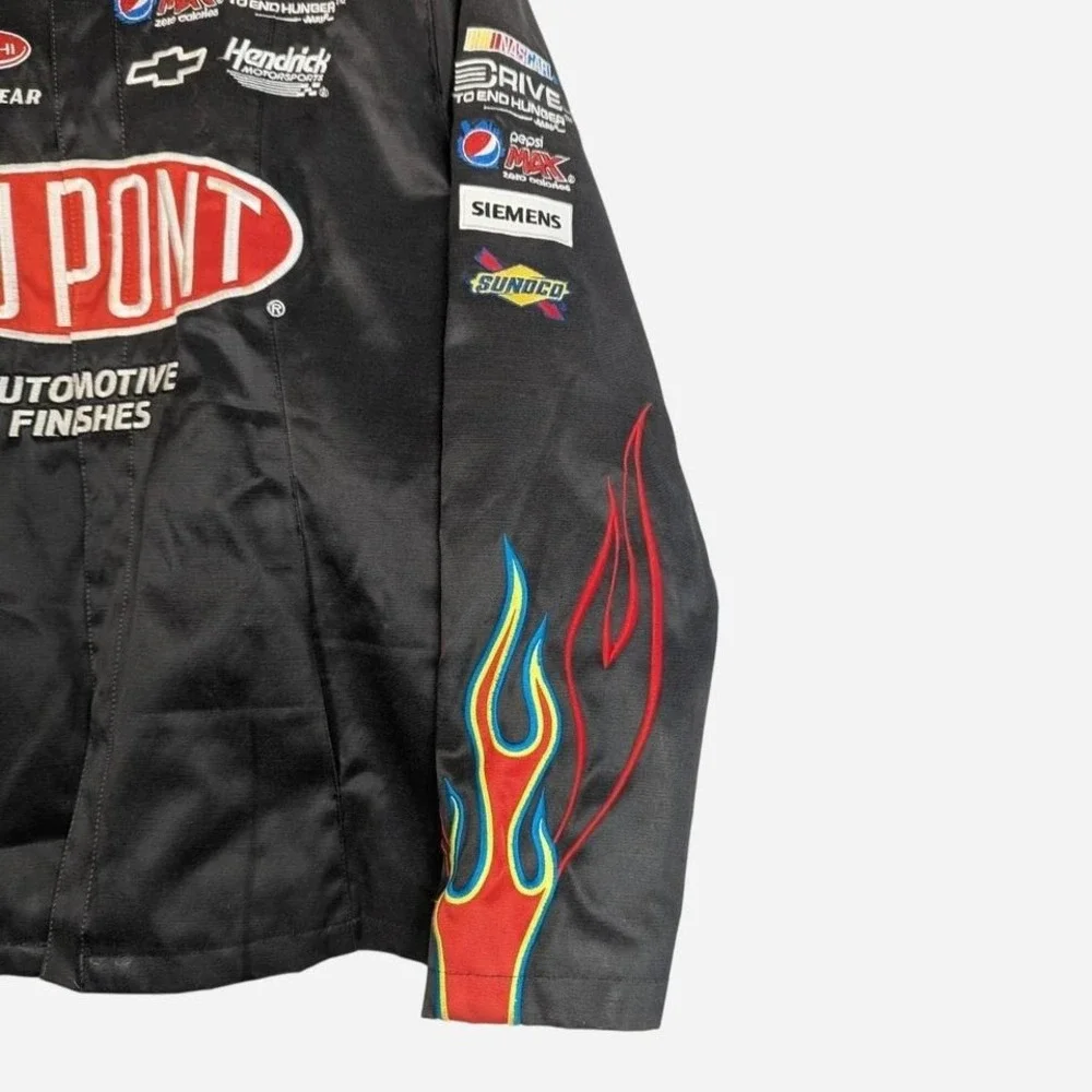 Chase Authentics Jeff Gordon 24 DuPont NASCAR Flame Racing Jacket XL